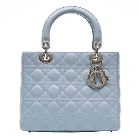 baby blue dior bag.